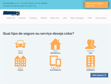 Tablet Screenshot of maiorseguros.com.br